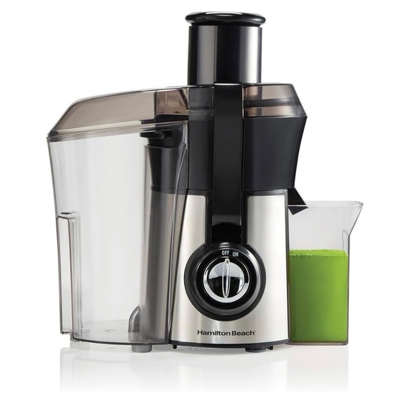 Hamilton Beach Black and Silver Juice Extractor